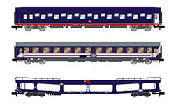 021-HN4406 - N - SNCB, 3-tlg. Set bestehend aus 1 x T2, 1 x DD DEV und 1 x Bc I6, Ep. IV-V